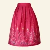 Hot Palava Ada - Red Christmas Skirt