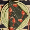Sale Palava Aga Cover / Placemat - Navy Lost Birds