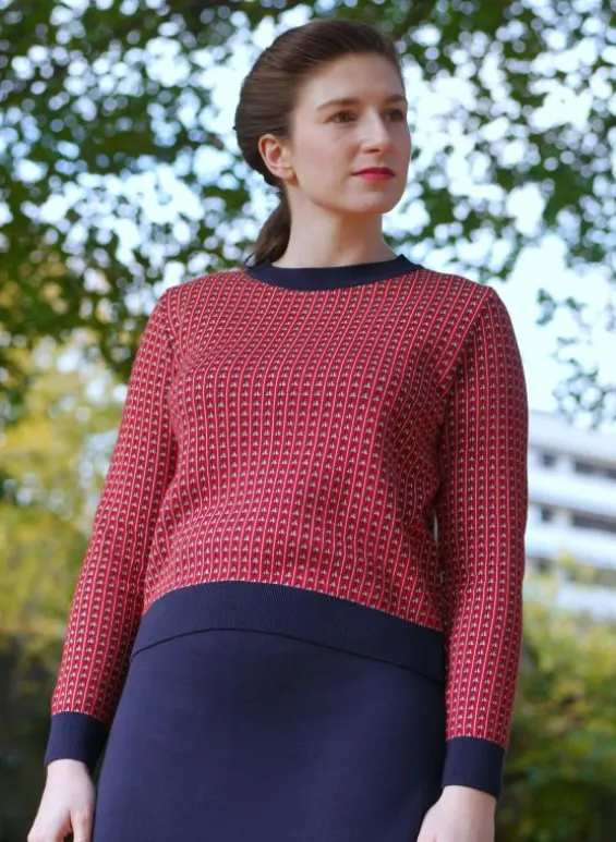 Best Sale Palava Alba Knitted Jumper - Red Rocket