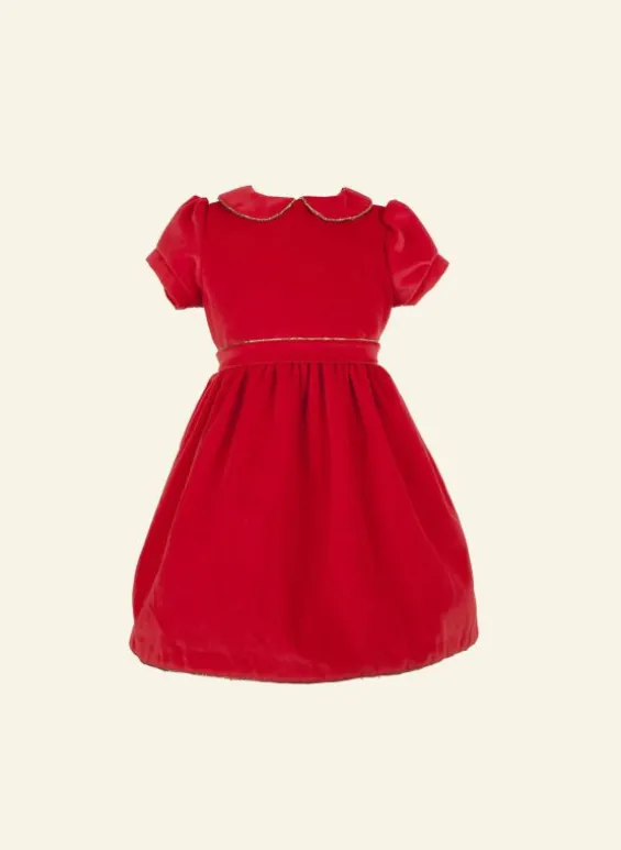 Shop Palava Alice Dress - Red Velvet