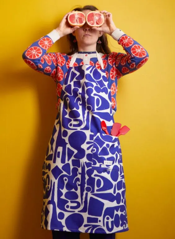 Outlet Palava Apron - Blue Cave