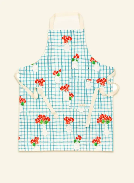 Shop Palava Apron - Geraniums