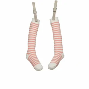 Cheap Palava Baby / Toddler Knee High Socks - Rose Pink Stripe