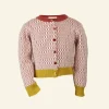 Fashion Palava Children's Classic Cardigan - Geometric Knit