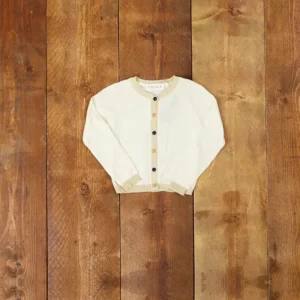 Flash Sale Palava Children's Classic Cardigan - Sparkly Gold