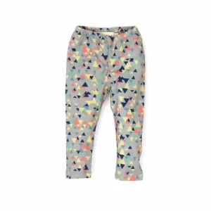 Outlet Palava Children's Leggings - Grey Triangle