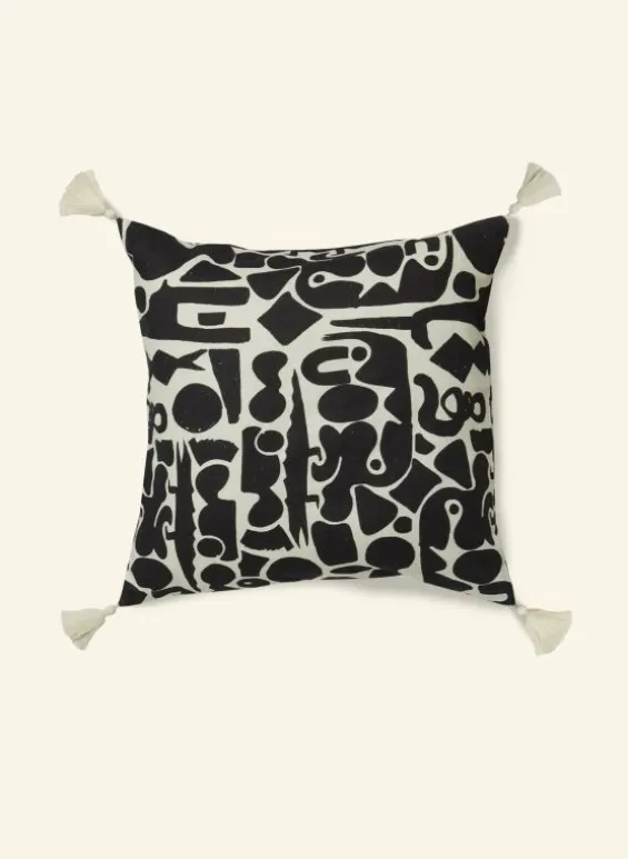 Discount Palava Cushion Cover - Black Cave