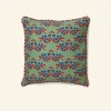 Store Palava Cushion Cover  - Green Nouveau Plum
