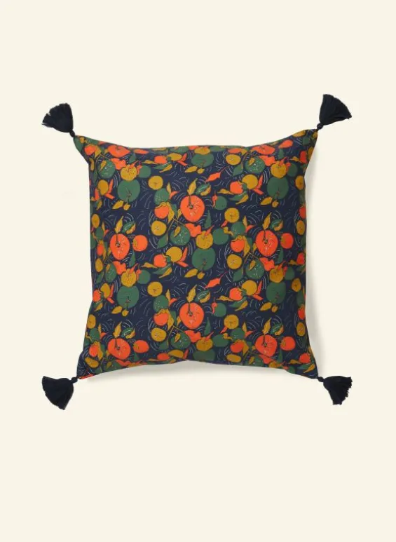 Cheap Palava Cushion Cover - Navy Apple Orchard