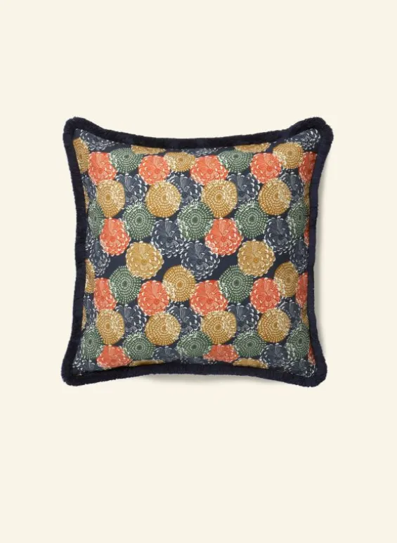 Best Sale Palava Cushion Cover - Navy Pinecones
