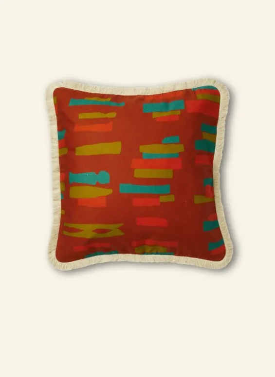 Store Palava Cushion Cover - Rust Archive