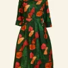 Best Sale Palava Cynthia - Dark Green Tents Dress