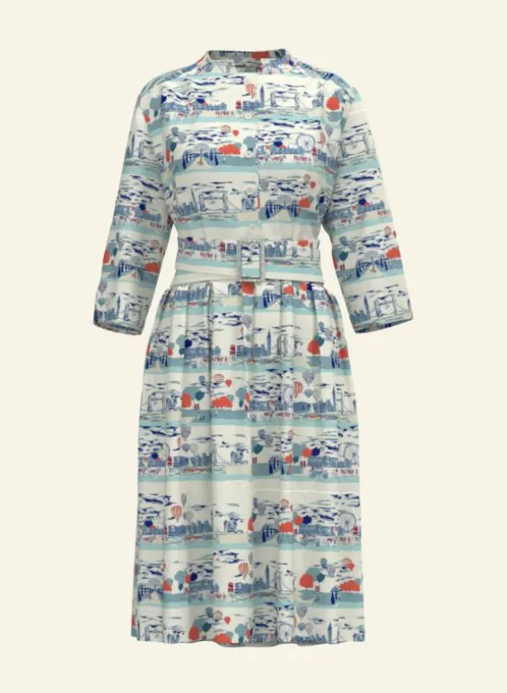 Shop Palava Cynthia Dress - Cream London Rows