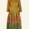Best Sale Palava Cynthia Dress - Mustard Wildflowers