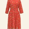 Cheap Palava Cynthia Dress - Orange Lollipop