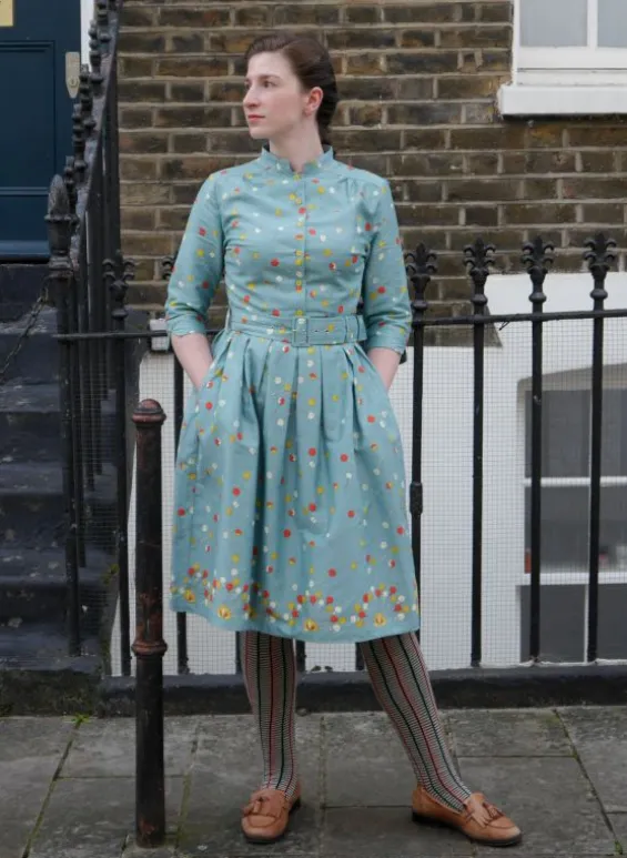 Store Palava Cynthia Dress - Sage Lollipop
