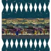 Online Palava DIY Christmas Cracker - Teal Yorkshire Dales Template