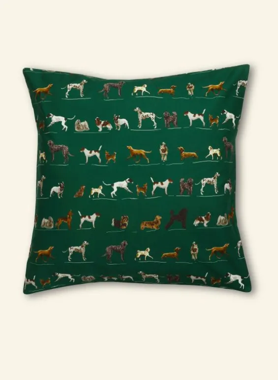 Clearance Palava Dog Bed - Green Porcelain Dogs