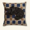 Cheap Palava Dog Bed - Navy Checks