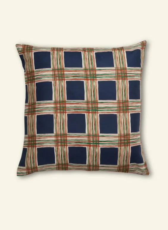 Cheap Palava Dog Bed - Navy Checks