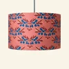 Shop Palava Drum Lampshade - Pink Nouveau Plum
