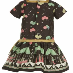 Shop Palava Emily Children's Dress - Black Ballroom