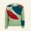 Store Palava Esther - Mint Damson Jumper