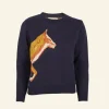 Sale Palava Esther Long - Navy Fox Jumper