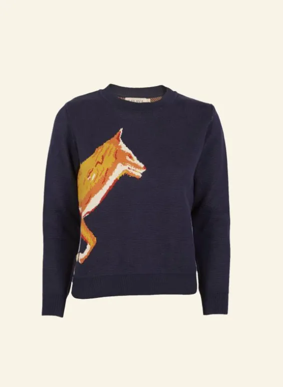 Sale Palava Esther Long - Navy Fox Jumper