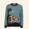 Flash Sale Palava Esther Long Knitted Jumper - Mineral Blue Duck