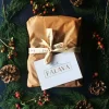 Sale Palava Gift Wrap - Brown Paper and Postcard