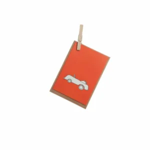 Clearance Palava Greeting Card - Red Car