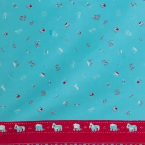 Fashion Palava Gypsy Caravan Turquoise Fabric - Cotton
