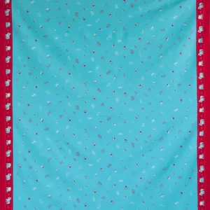Fashion Palava Gypsy Caravan Turquoise Fabric - Cotton