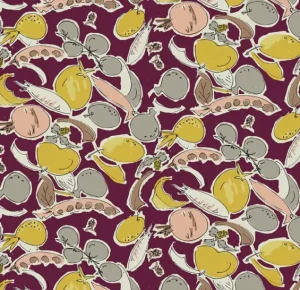 Flash Sale Palava Homegrown - Blackcurrant - Tencel - Fabric