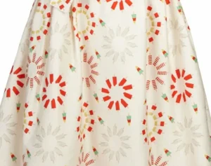 Shop Palava Ice Cream Fabric - Organic Cotton Sateen