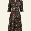 Clearance Palava Ida - Navy Thermos Flask Dress