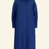 Best Palava Izzy Dress - Navy Linen