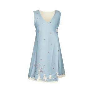 Clearance Palava Junko dress - Aunt Eva blue