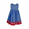 Store Palava Katie Pinafore Dress - Gypsy Caravan Royal Blue