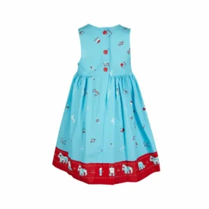 Store Palava Katie Pinafore Dress - Gypsy Caravan Royal Blue
