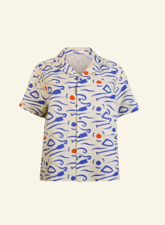 Hot Palava Kit Shirt - Ivory Paddle