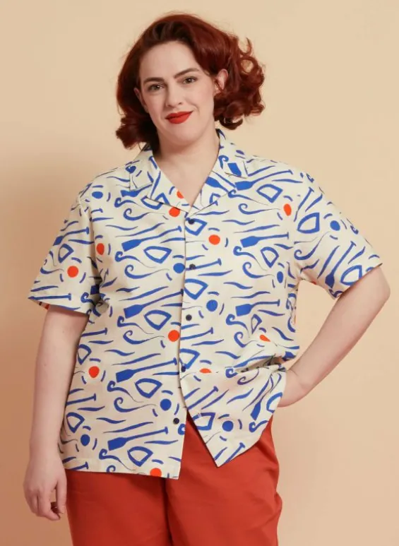 Hot Palava Kit Shirt - Ivory Paddle