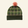 Online Palava Knitted Hat - Green Tuck Shop