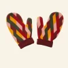 Clearance Palava Knitted Mittens - Kaleidoscope