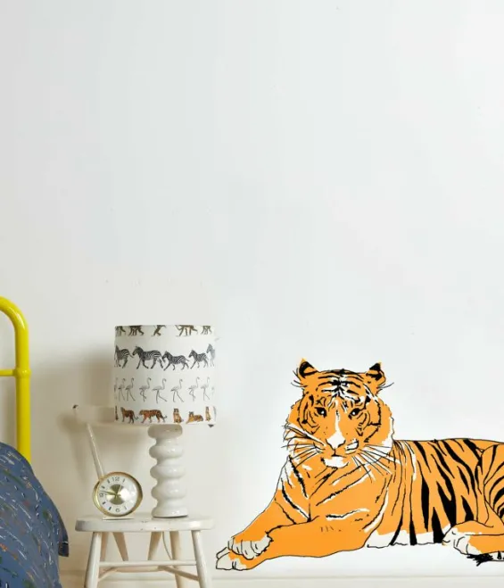Outlet Palava Lying Down Tiger Wall Sticker
