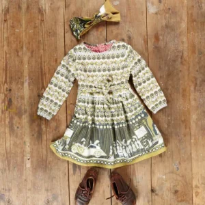 Online Palava Margaret Children's Dress - Navy Red Carpet