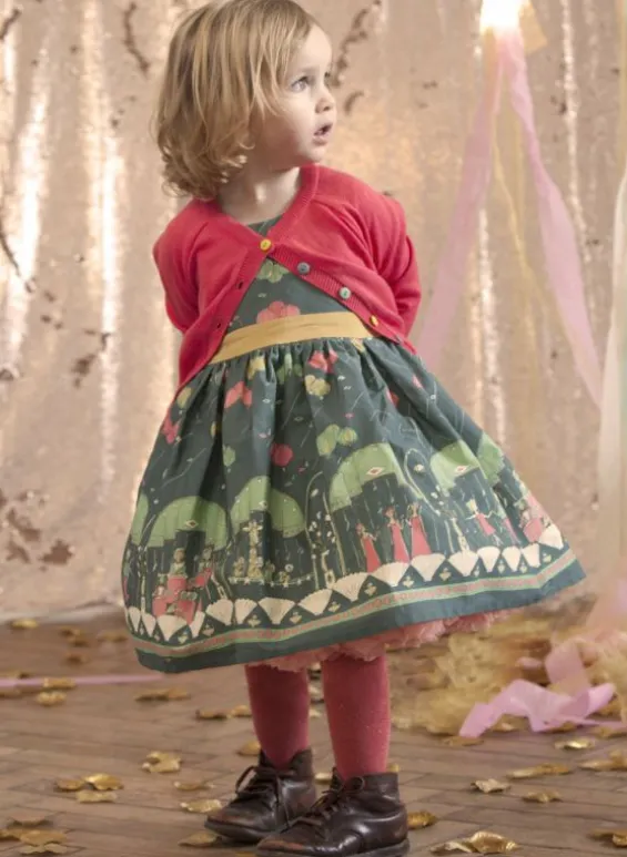 Best Palava Martha Children's Dress - Teal Ballroom