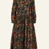 Outlet Palava Philippa - Navy Apple Orchard Dress