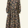 New Palava Philippa Dress - Navy Artichoke